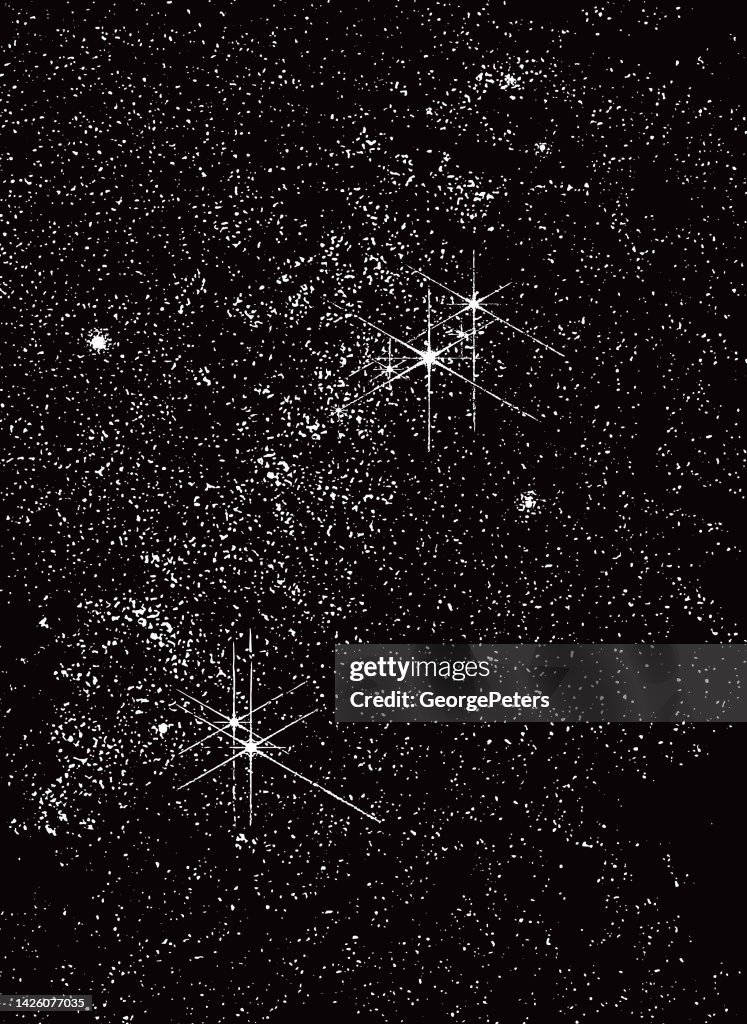 Stars, space and night sky