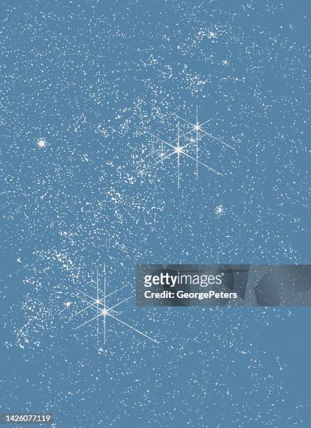 stars, space and night sky - polaris stock illustrations