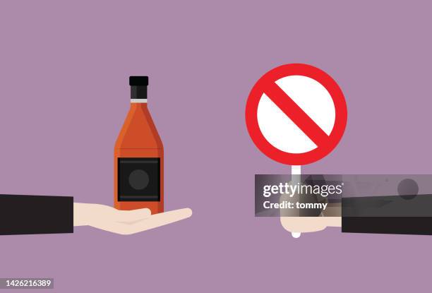 stop drinking alcohol - liver vector stock illustrations