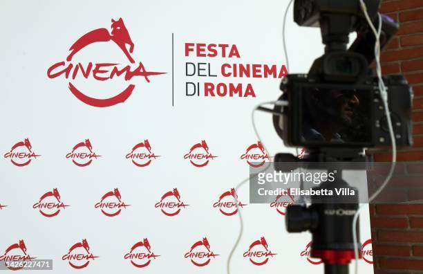 Atmosphere at the 17th Rome Film Festival press conference at Auditorium Parco Della Musica on September 22, 2022 in Rome, Italy.