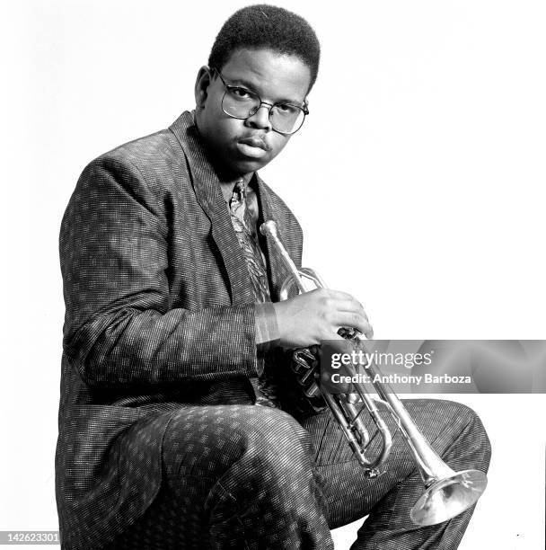 Portrait of American jazz musician and composer Terence Blanchard, New York, New York, 1990s.