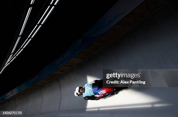 Luge - Beijing 2022 Winter Olympics Day 2 Luge - Beijing 2022 Winter Olympics Day 2