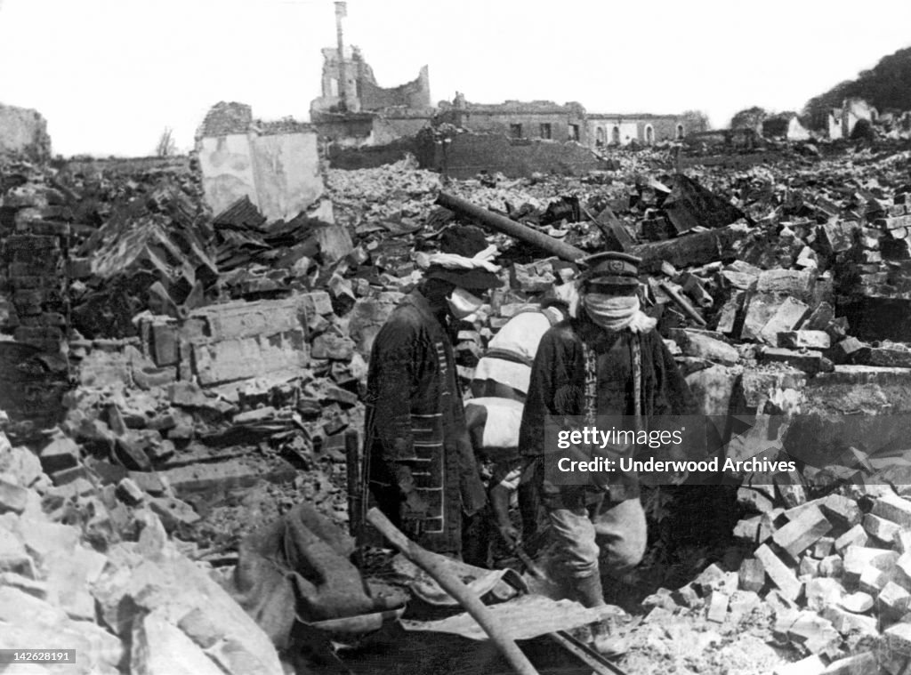 Japan Earthquake Ruins