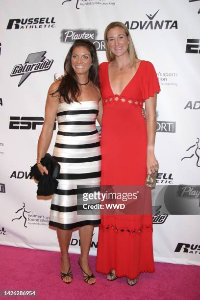 Misty May-Treanor and Kerri Walsh attend the Women\'s Sports Foundation\'s 27th annual awards dinner at the Waldorf-Astoria.
