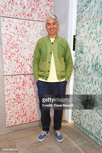 George Lamb attends the opening of new store 'Are You Mad' on Carnaby Street on September 22, 2022 in London, England.