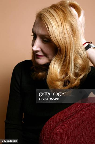Actress Patricia Clarkson in New York City. Clarkson stars in November 4's "The Dying Gaul" as well as December's "All The King's Men."