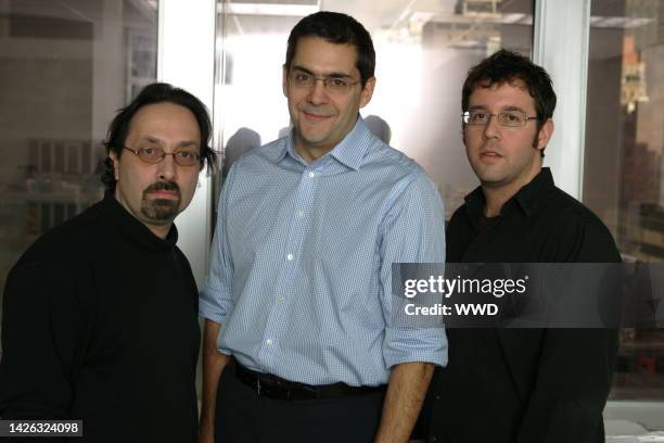 Joseph Jesselli, William Bastone and Andrew Goldberg in New York City in their Third Avenue offices.
