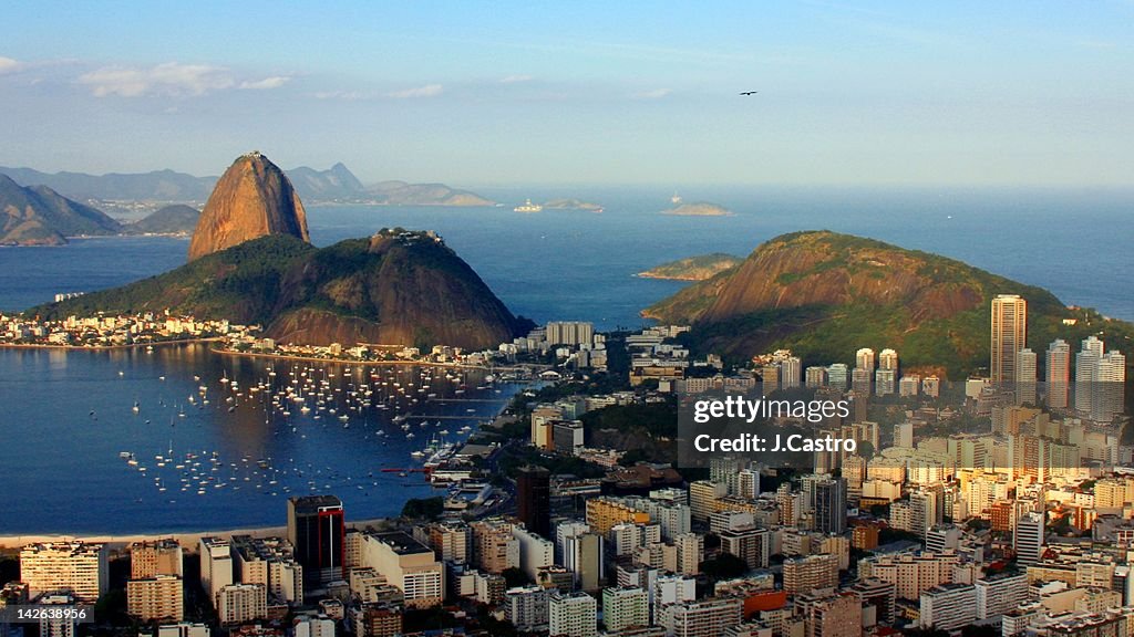 Sugar Loaf hill at Rio de Janeiro,