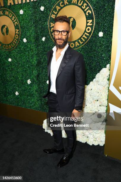 Honoree, BMAC Social Impact Award Panos Panay attends the Black Music Action Coalition Second Annual Music in Action Awards Gala at The Beverly...