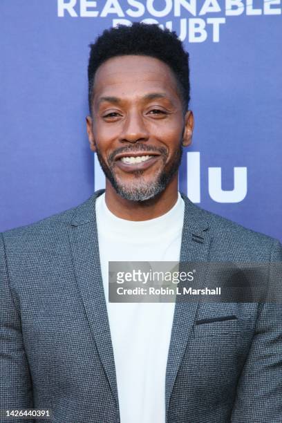 Actor McKinley Freeman attends the premiere of Hulu's "Reasonable Doubt" at NeueHouse Hollywood on September 22, 2022 in Hollywood, California.