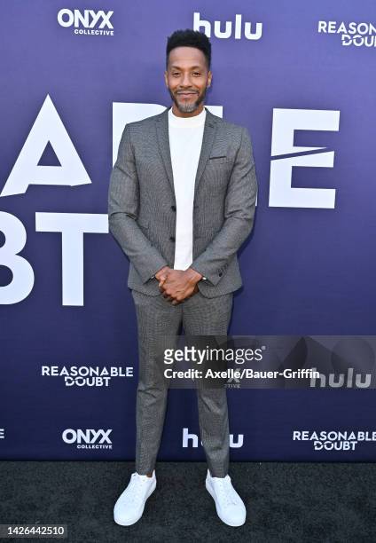 McKinley Freeman attends the Premiere of Hulu's "Reasonable Doubt" at NeueHouse Hollywood on September 22, 2022 in Hollywood, California.