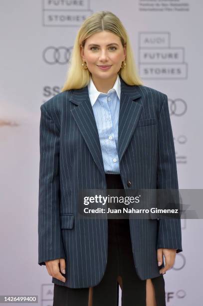 Miriam Giovanelli attends the premiere of the short film by Audi "Estepas" during 70th San Sebastian International Film Festival on September 23,...