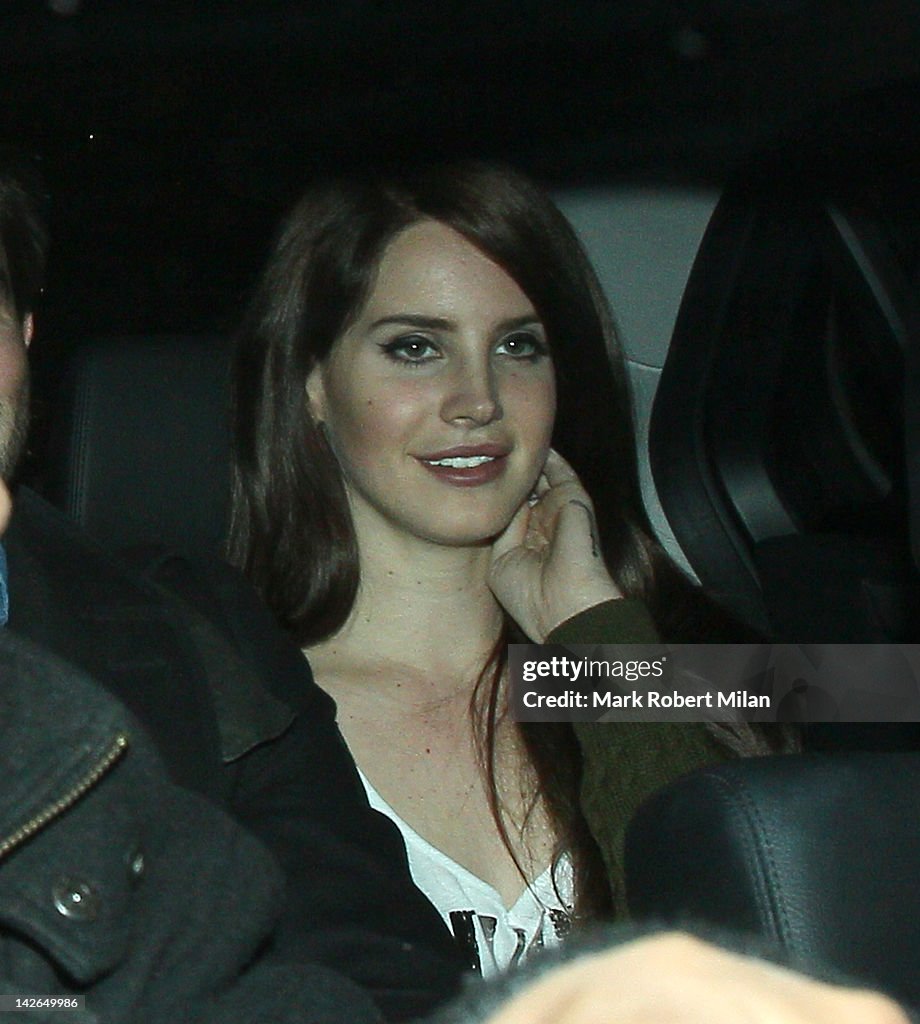 Celebrity Sightings In London - April 10, 2012