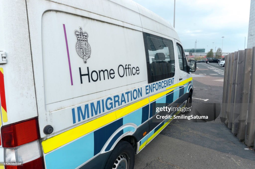 Immigration Enforcement Van
