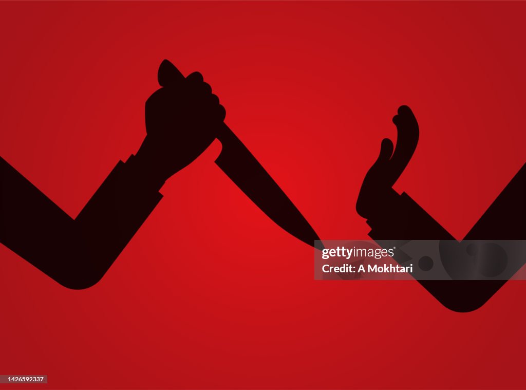 Coups de couteau, agression...