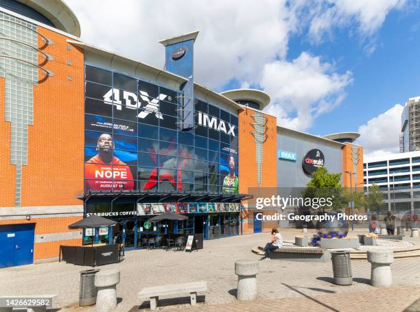 CineWorld 4DX IMAX Multiplex cinema building, Cardinal Park, Ipswich, Suffolk, England, UK.