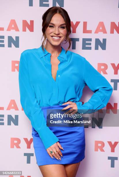 Vicky Pattison attends the launch of Rylan Clark's new book "Ten: The Decade That Changed My Future" at the BT Tower on September 23, 2022 in London,...