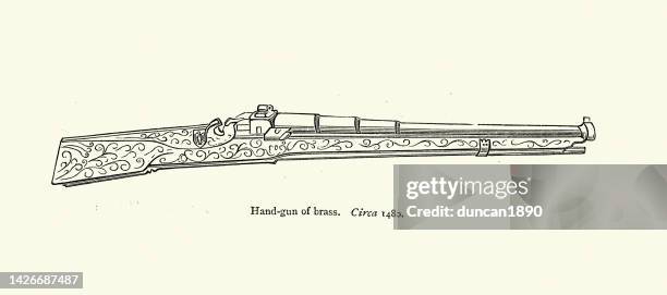 Earliest Rifle Drawing Gun Drawing Photos and Premium High Res Pictures - Getty Images