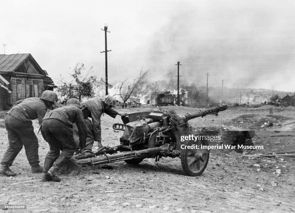 German Soldiers At Stalingrad