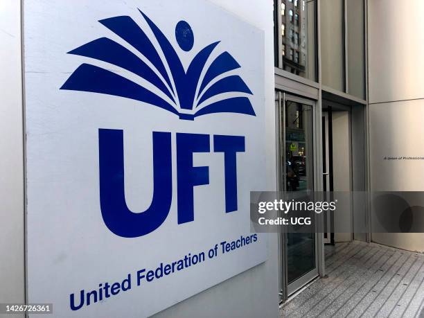 United Federation of Teachers, UFT, building, Lower Manhattan, New York City.