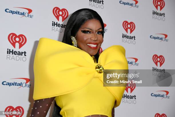 Coco Montrese arrives at the 2022 iHeartRadio Music Festival at T-Mobile Arena on September 23, 2022 in Las Vegas, Nevada.