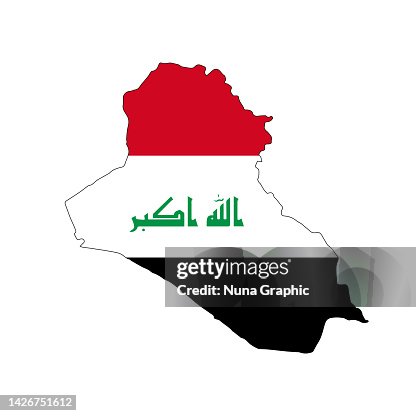 Flag maps iraq Flag maps iraq