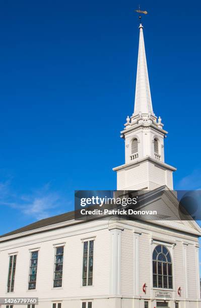 first united methodist church of littleton, nh - first methodist church of littleton stock pictures, royalty-free photos & images