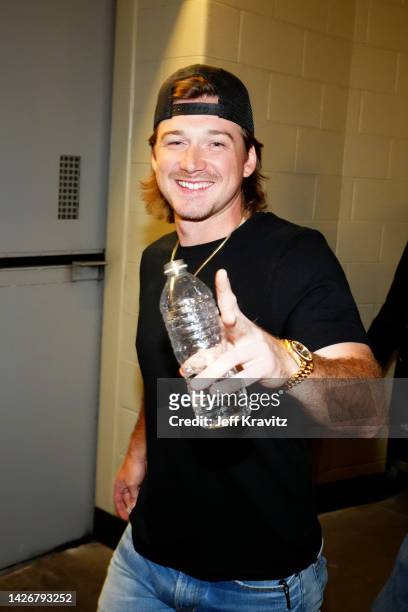 Morgan Wallen attends the 2022 iHeartRadio Music Festival at T-Mobile Arena on September 23, 2022 in Las Vegas, Nevada.
