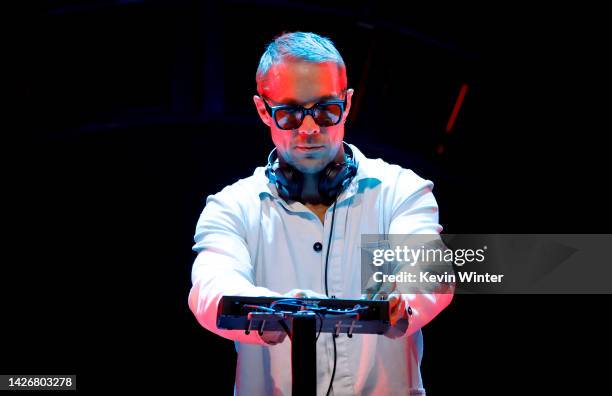 Diplo performs onstage during the 2022 iHeartRadio Music Festival at T-Mobile Arena on September 23, 2022 in Las Vegas, Nevada.