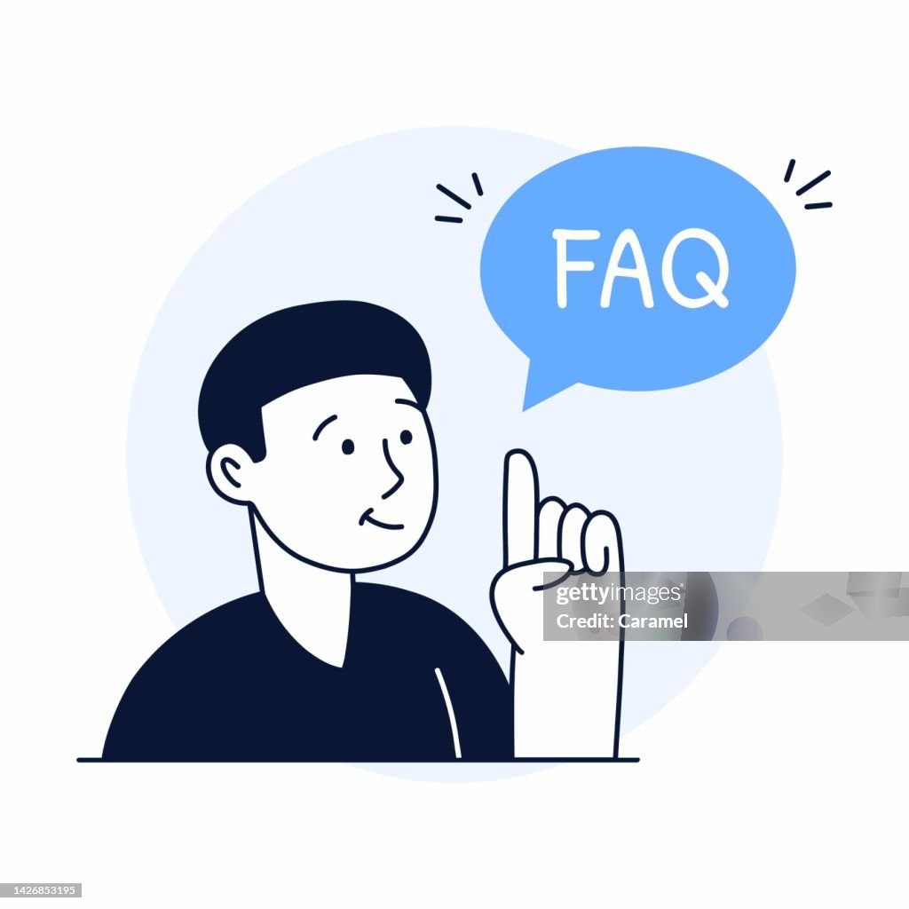 Faq Drawn Image Faq Concept Hand Drawn Illustration Stock Illustration High-Res Vector ...