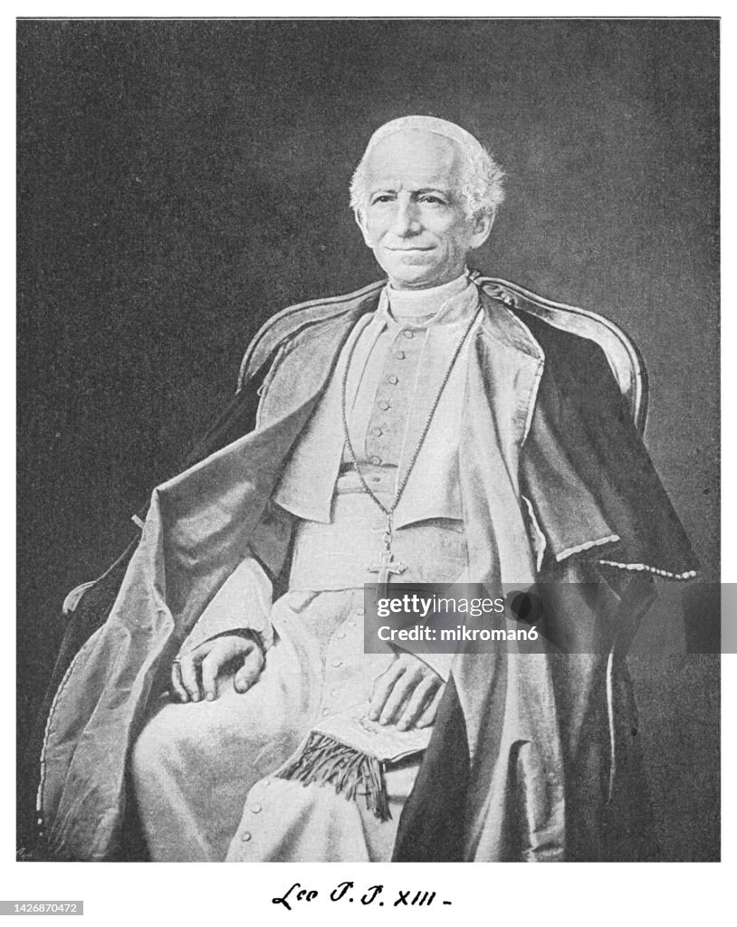 Portrait of Pope Leo XIII