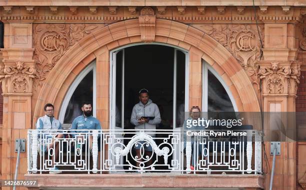 Lisa Keightley , coach of England, looks on during the 3rd Royal London ODI between England Women and India Women at Lord's Cricket Ground on...
