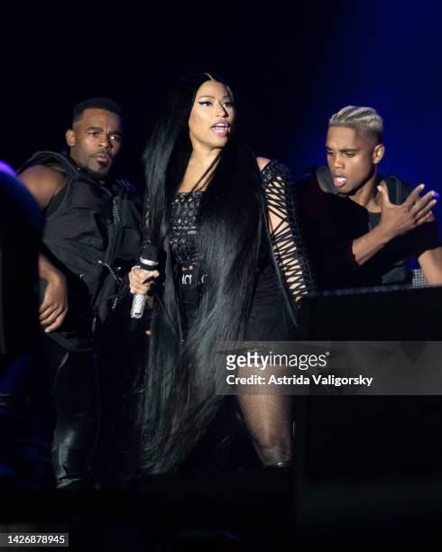 Nicki Minaj performs during Rolling Loud NYC at Citi Field on September 23, 2022 in New York City.