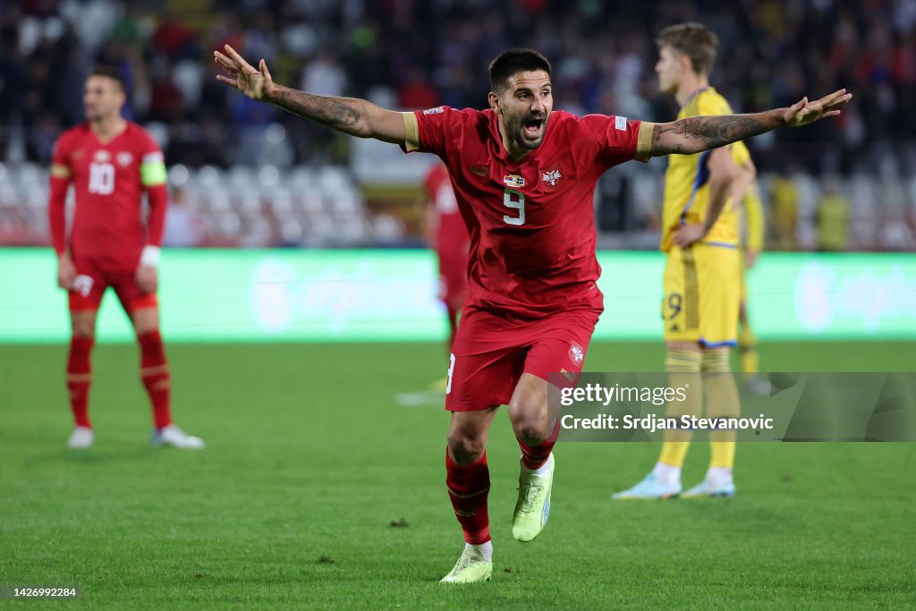 Serbia v Sweden: UEFA Nations League - League Path Group 4