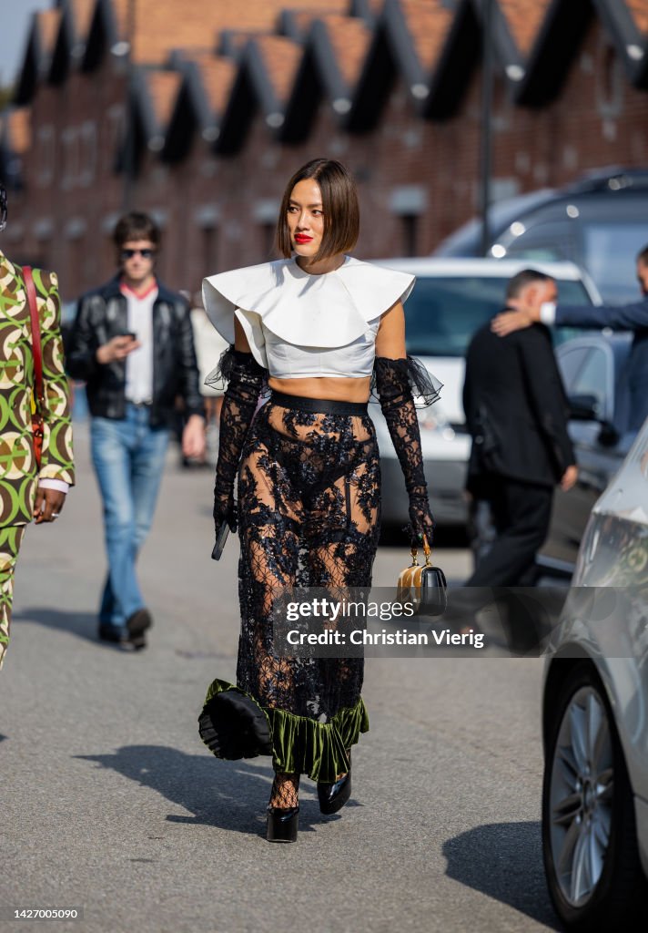 StreetStyle - Day 4 - Milan Fashion Week Womenswear Spring/Summer 2023