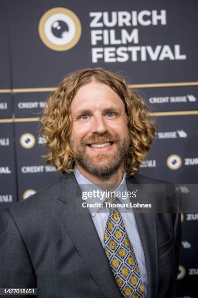 Jason Reid attends the "Sam Now" photocall during the 18th Zurich Film Festival at Kino Corso on September 24, 2022 in Zurich, Switzerland.