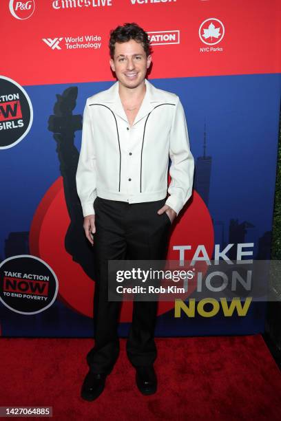 Charlie Puth attends Global Citizen Festival 2022: New York at Central Park on September 24, 2022 in New York City.