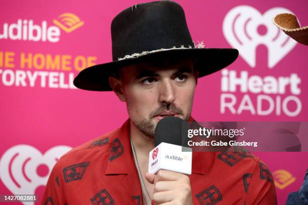 Matthew Russell of Cheat Codes attends the 2022 iHeartRadio Music Festival at T-Mobile Arena on September 24, 2022 in Las Vegas, Nevada.