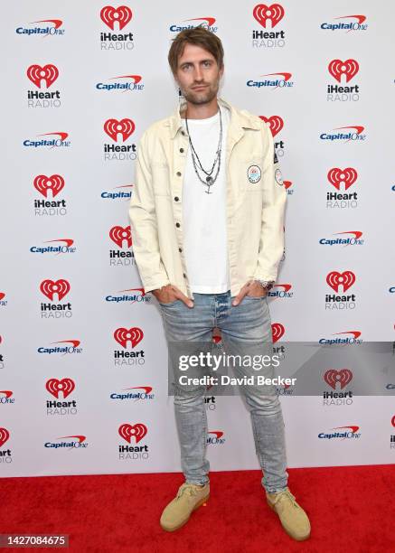 Ryan Hurd arrives at the 2022 iHeartRadio Music Festival at T-Mobile Arena on September 24, 2022 in Las Vegas, Nevada.