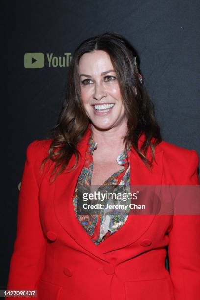 Alanis Morissette attends the 2022 Canadian Songwriters Hall Of Fame Gala at Massey Hall on September 24, 2022 in Toronto, Ontario.