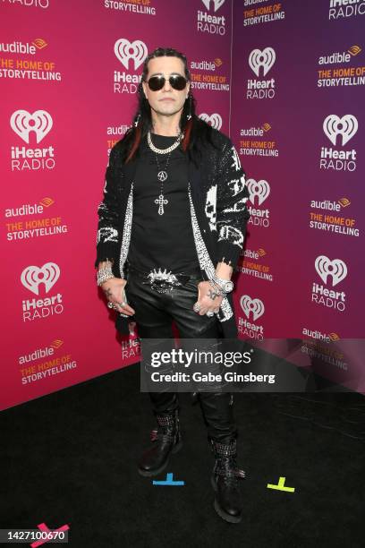 Criss Angel attends the 2022 iHeartRadio Music Festival at T-Mobile Arena on September 24, 2022 in Las Vegas, Nevada.