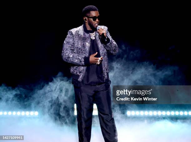 Sean “Diddy" Combs performs onstage during the 2022 iHeartRadio Music Festival at T-Mobile Arena on September 24, 2022 in Las Vegas, Nevada.