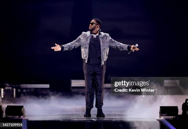 Sean “Diddy" Combs performs onstage during the 2022 iHeartRadio Music Festival at T-Mobile Arena on September 24, 2022 in Las Vegas, Nevada.