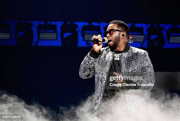 Sean “Diddy" Combs performs onstage during the 2022 iHeartRadio Music Festival at T-Mobile Arena on September 24, 2022 in Las Vegas, Nevada.