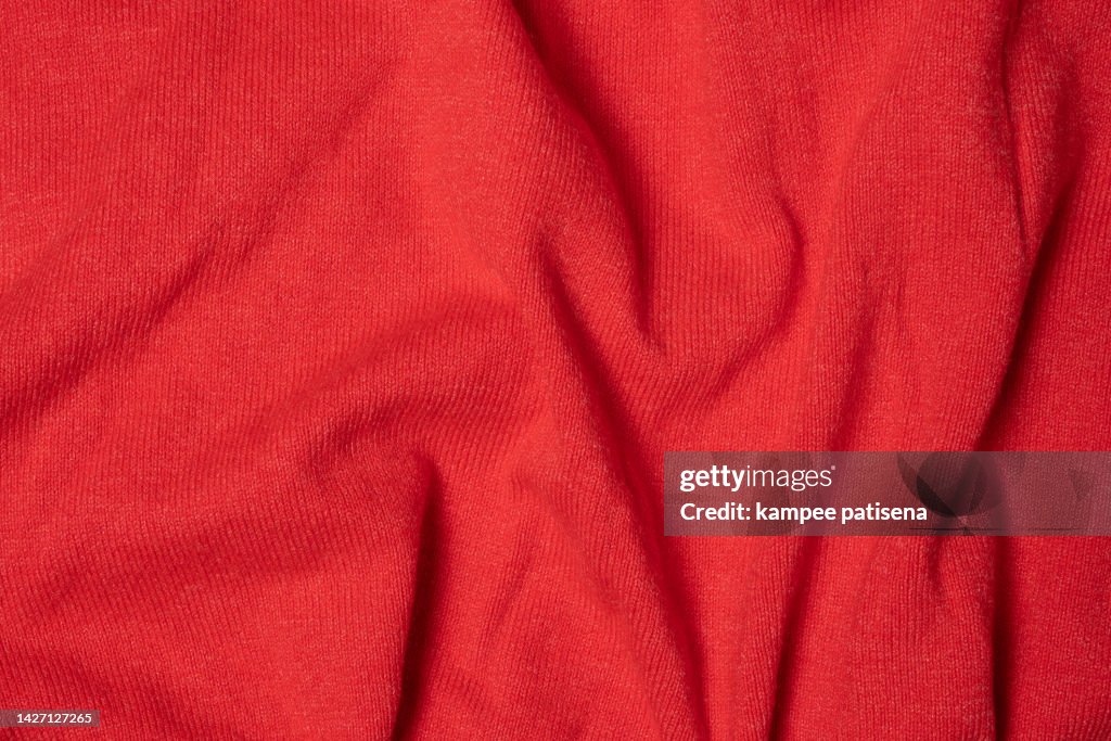 Red Polyester Background Red Fabric Cloth Polyester Texture And Textile Background High-Res ...
