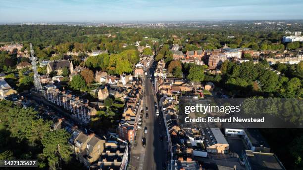 highgate - hampstead stockfoto's en -beelden