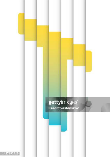 zeitgenössische, stilvolle schnitt-typografie-vektorillustration - buchstabe t stock-grafiken, -clipart, -cartoons und -symbole