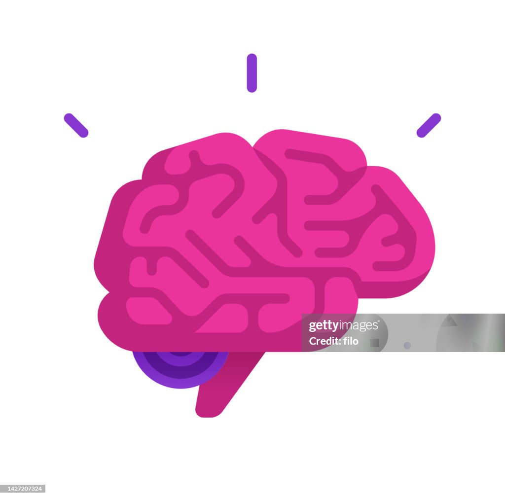 Human Brain Thinking Idea Brainstorming Intelligence Design Element