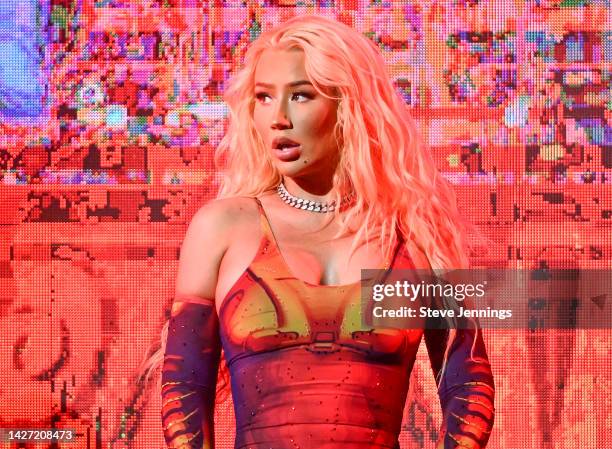 Iggy Azalea performs at SAP Center on September 24, 2022 in San Jose, California.