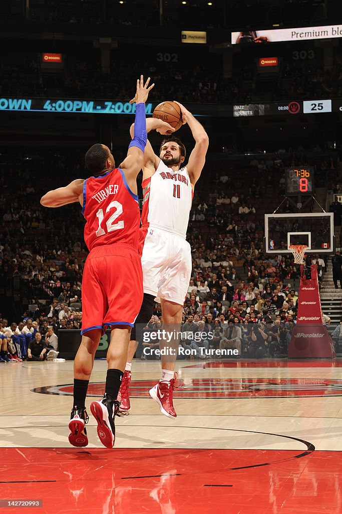 Philadelphia 76ers v Toronto Raptors